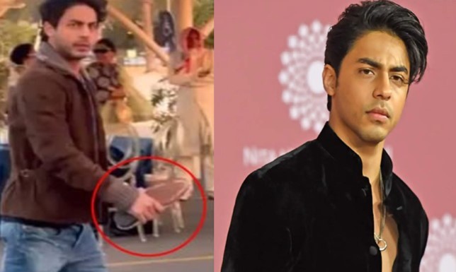 বন্ধুর বিয়েতে জুতা চুরি ঠেকিয়ে ভাইরাল শাহরুখপুত্র আরিয়ান খান